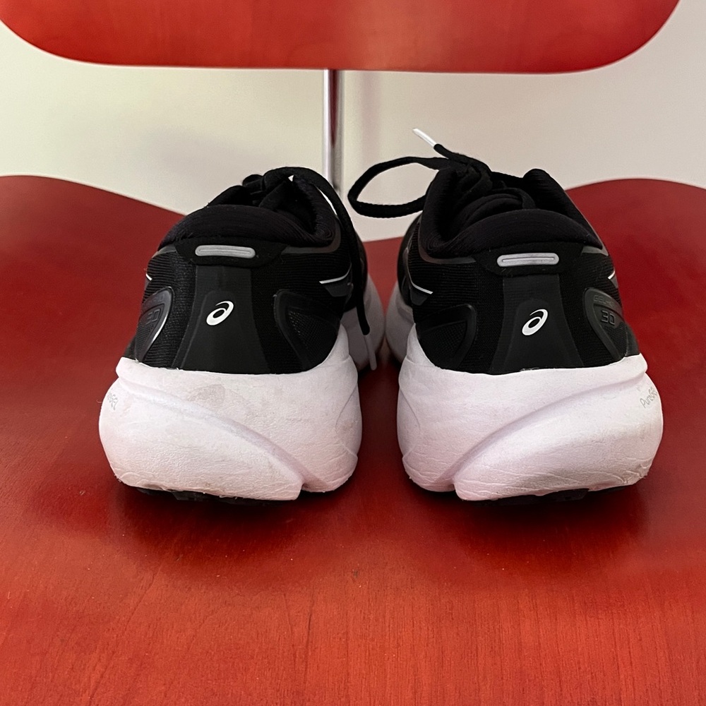 ASICS Gel Black and White Athletic trainers - Picture 4 of 12